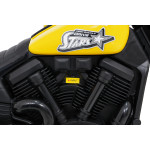 Elektrická motorka STAR - žltá